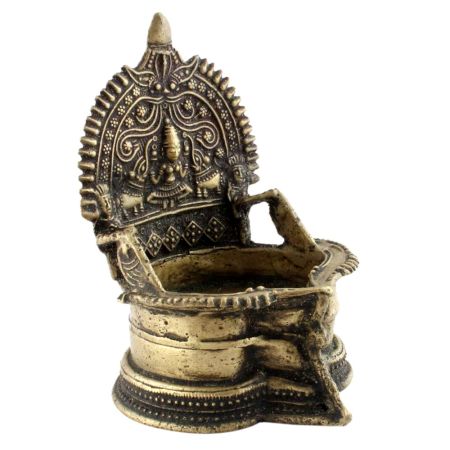 Traditional Brass Oil Lamp Puja Lamp Diya 